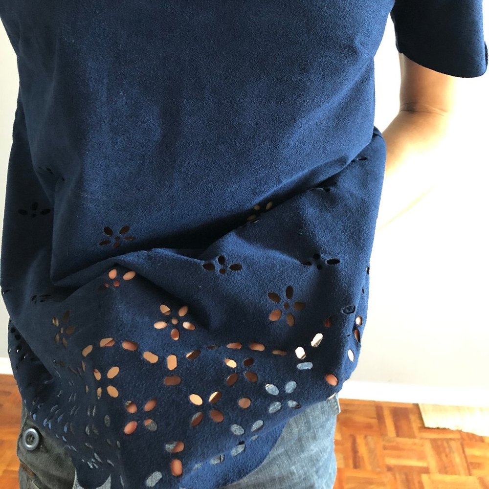 Boutique Eyelet Shirt